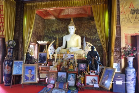Wat Buppharam in innen